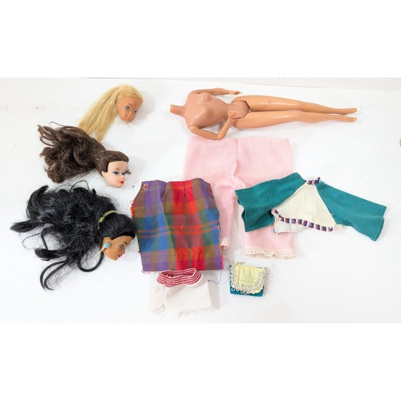 Barbie Other - Vintage Barbie Doll Parts Clothing 1966 - 2000